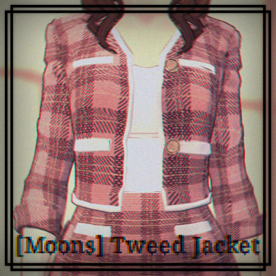 [Moons] Tweed Jacket