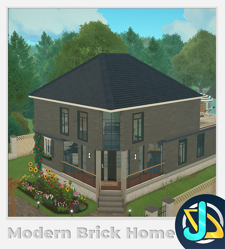 Modern Brick Home