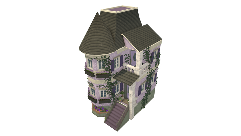 Purple Old Money Townhouse