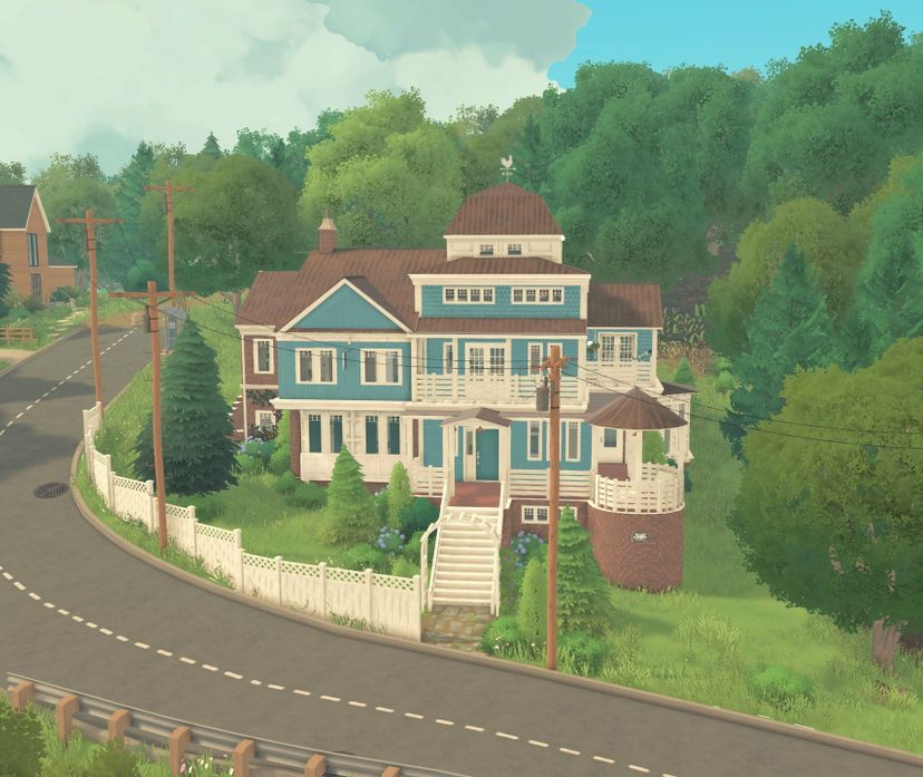 That weird house on a hill reno