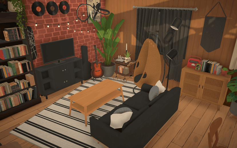 Cozy Dark Apartment