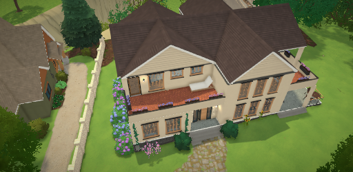 Cozy cliff house