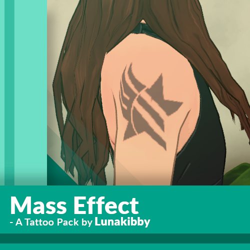 Mass Effect - A Tattoo Pack [LKBY]