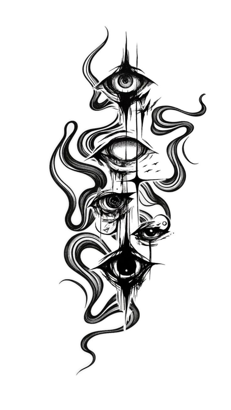 Smokey Eyes Tattoo